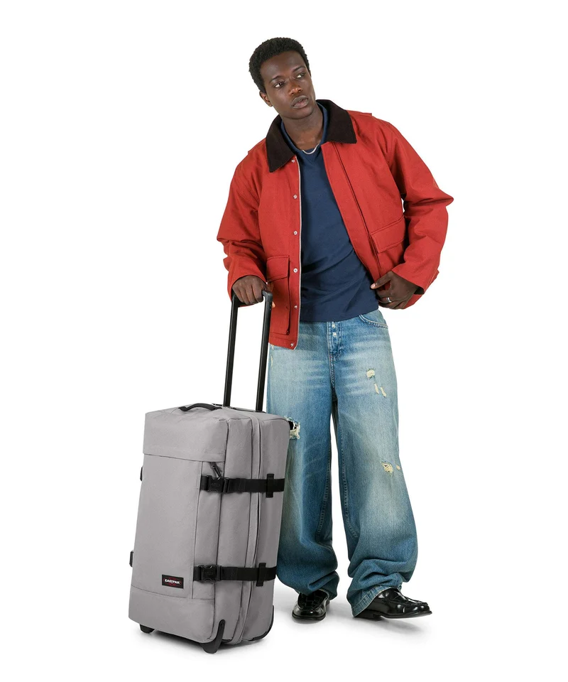 Eastpak Tranverz M Rollenreisetasche pebble grey