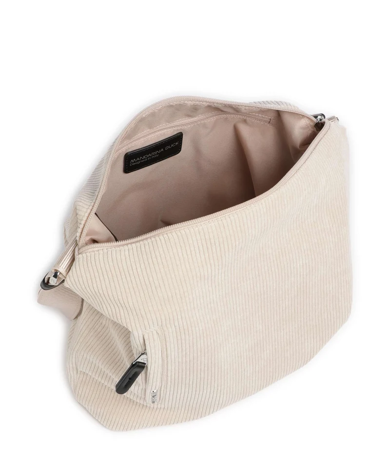 Mandarina Duck Hunter Velvet Schultertasche cashmere