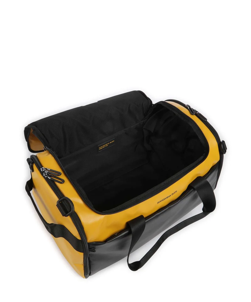 Mandarina Duck Coated Weekender duck yellow