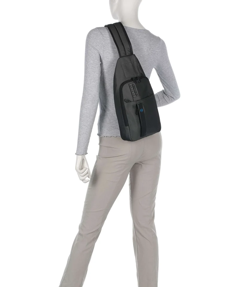 Piquadro P16 Slingbag grigio