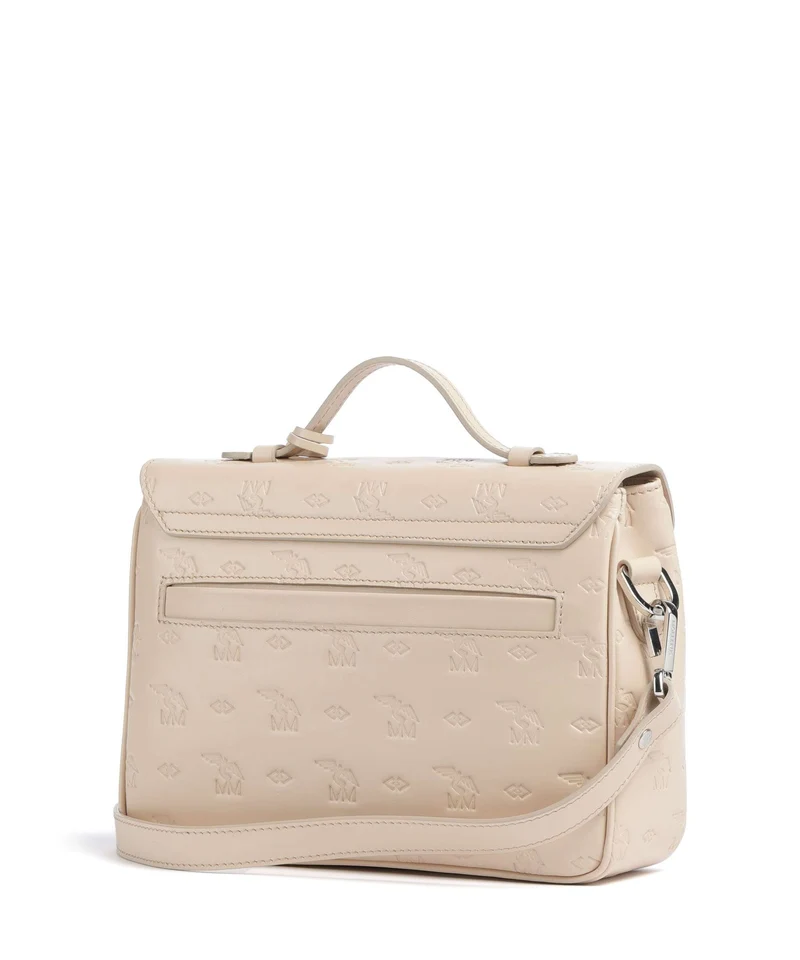 Maison Mollerus Stampato Marly Umhängetasche vanilla beige