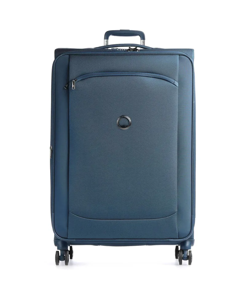 Delsey Paris Montmartre Air 2.0 4-Rollen Trolley blau
