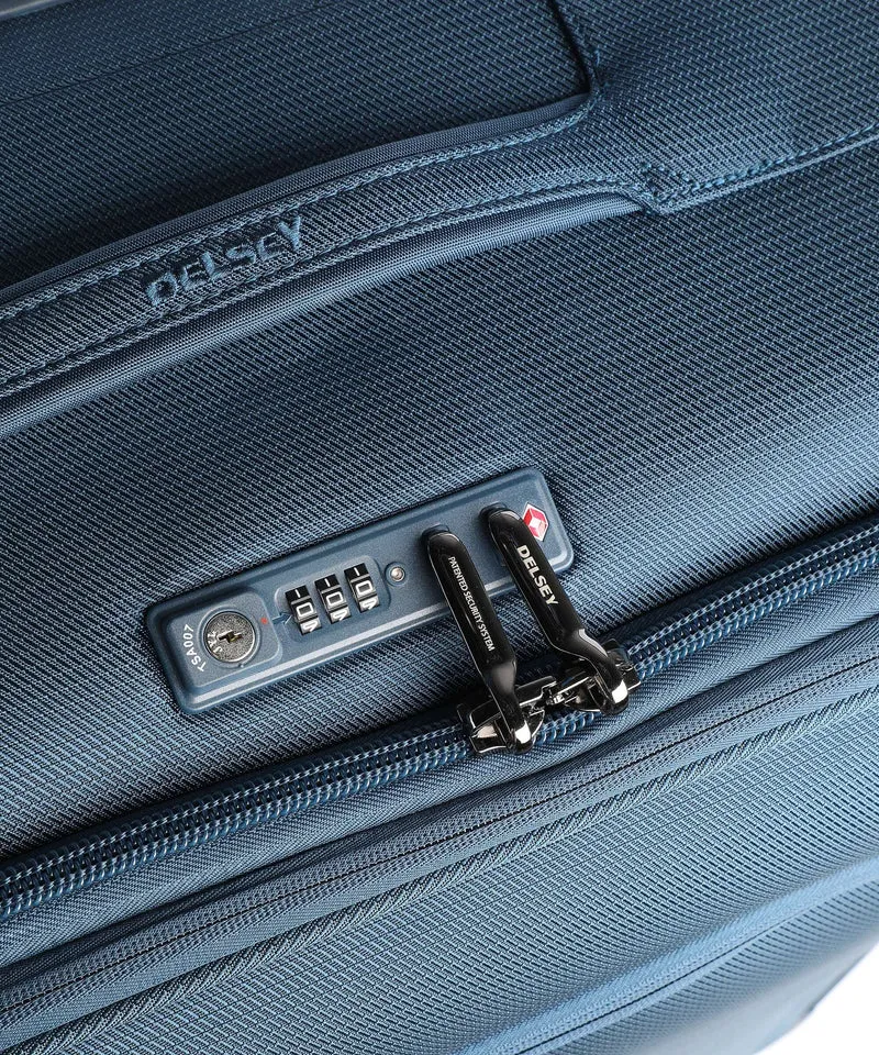 Delsey Paris Montmartre Air 2.0 4-Rollen Trolley blau