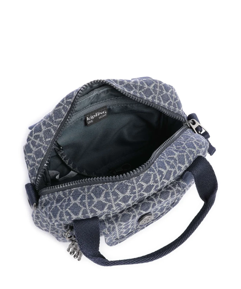 Kipling Denim Love Kazia Handtasche signature denim