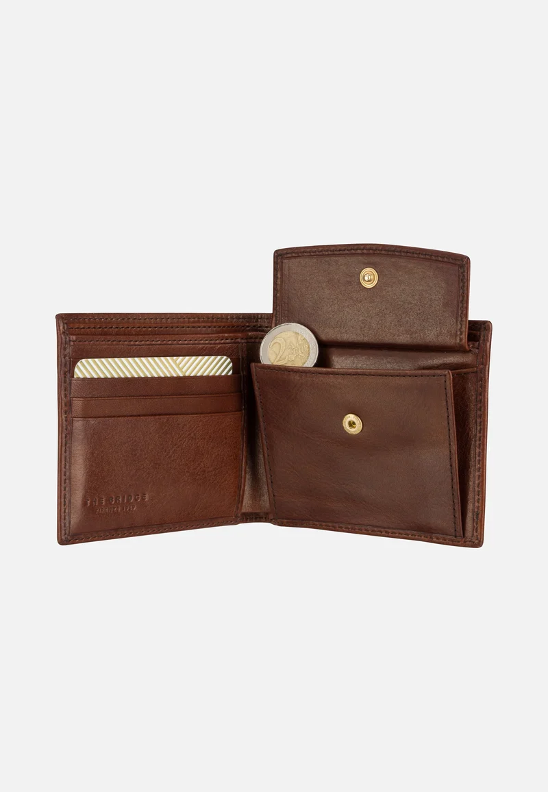 Story Uomo 4860 Marrone/Oro - Portemonnaie