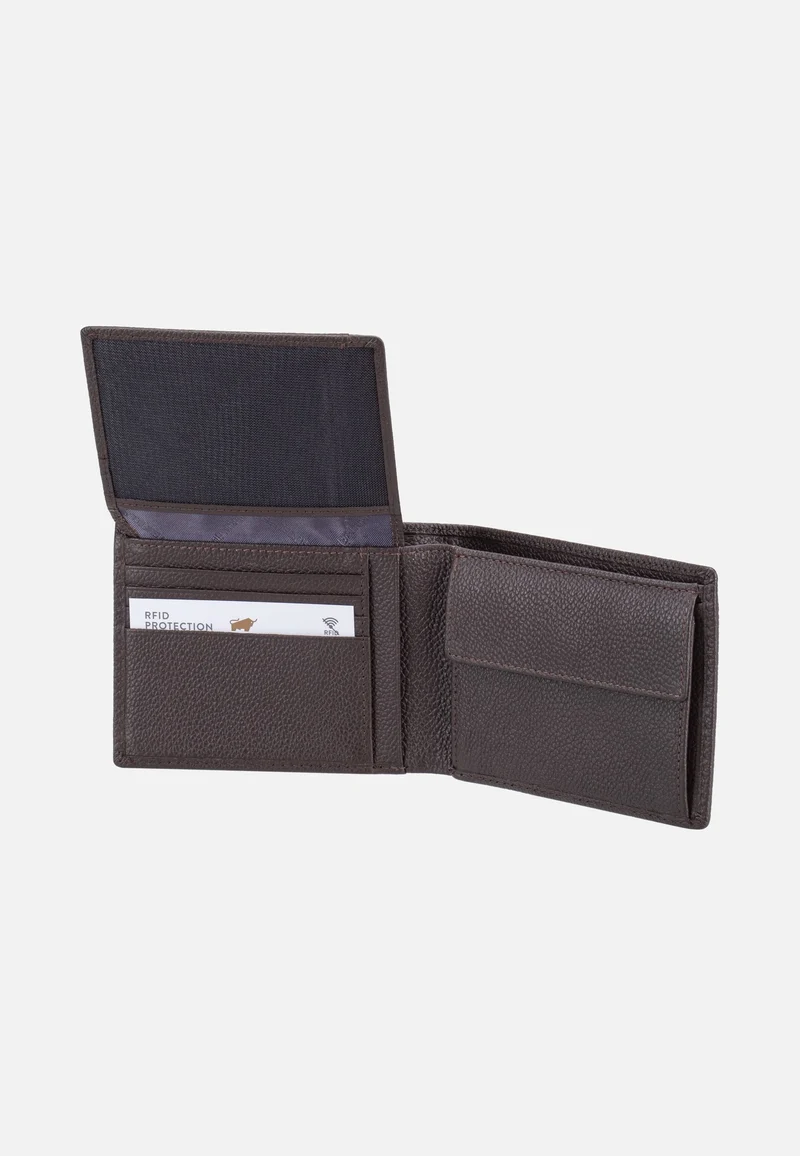 Prato RFID 8CS Dunkelbraun - Portemonnaie