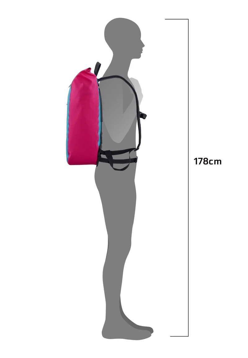 Velocity Lite Cyber 23L Cyber Blue/Pink - Reiserucksack