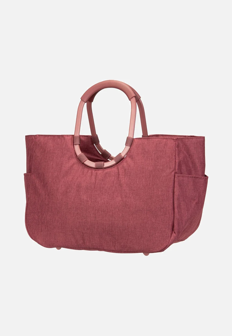 Loopshopper L Twist Maroon - Einkaufskorb