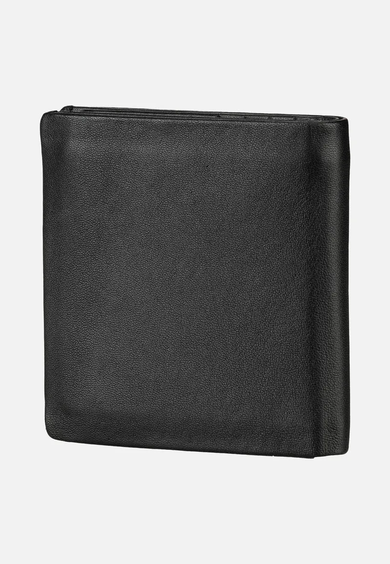 Hannes Coin Wallet Carré 8Cs Schwarz - Portemonnaie