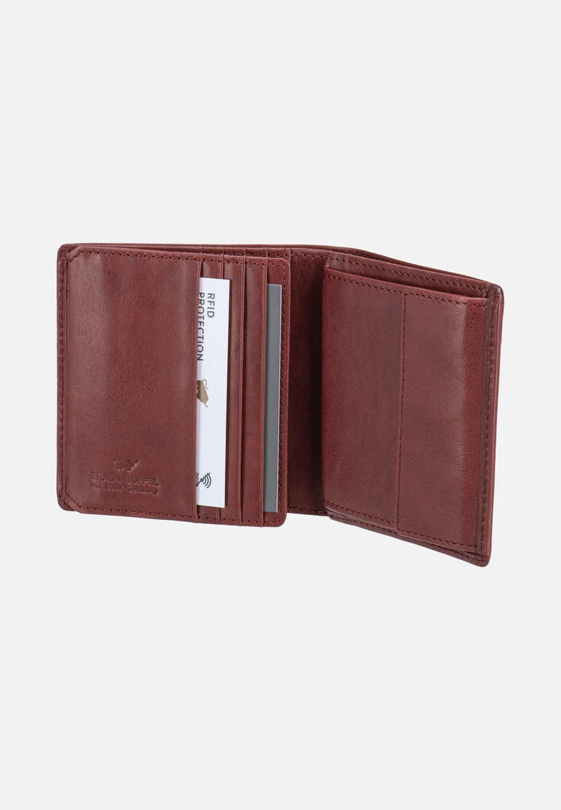 Arezzo RFID Carré 8Cs Tabak - Portemonnaie