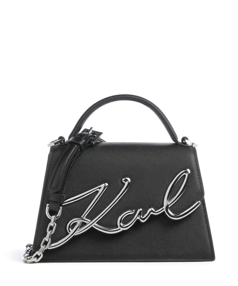 Karl Lagerfeld K/Signature 2.0 Umhängetasche black/nickel