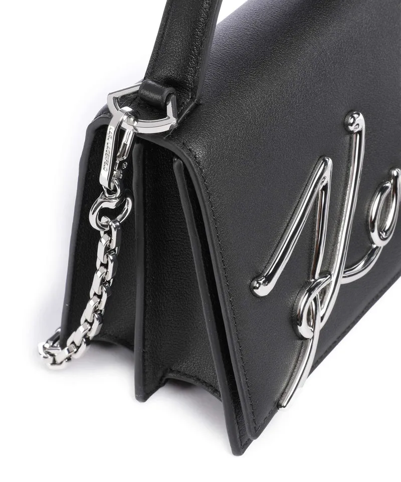 Karl Lagerfeld K/Signature 2.0 Umhängetasche black/nickel