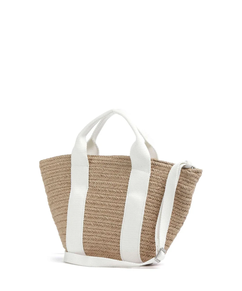 Marc O'Polo Meria Umhängetasche white cotton
