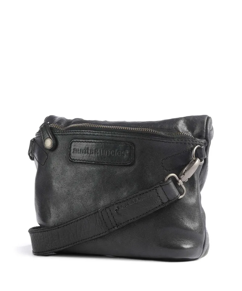 Aunts & Uncles Barbershop Stubble Umhängetasche charcoal black