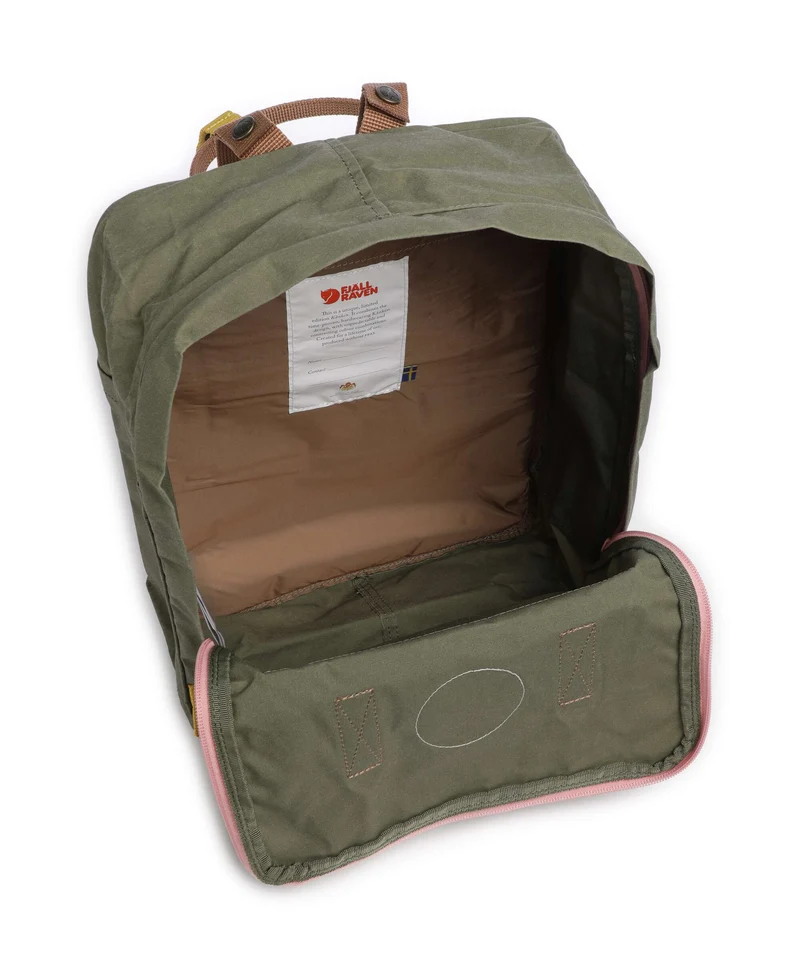 Fjällräven Kånken Koncept Rucksack green khaki dust