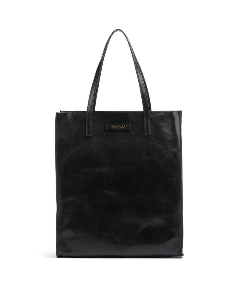 The Bridge Mirra Shopper nero