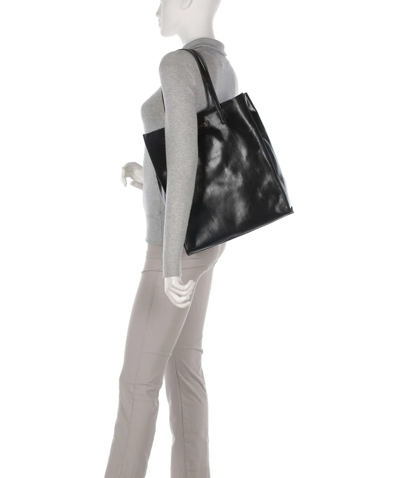The Bridge Mirra Shopper nero