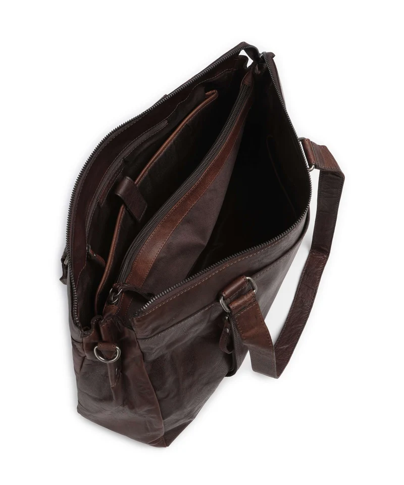 Spikes & Sparrow Bronco Maureen Aktentasche dark brown