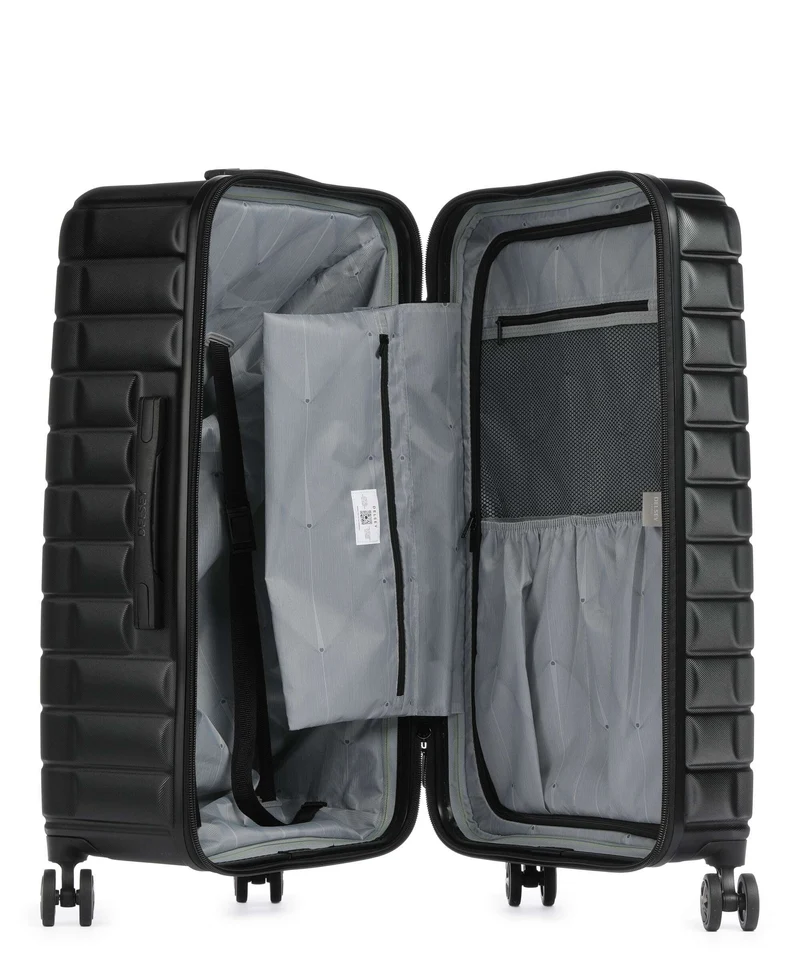 Delsey Paris Shadow 5.0 4-Rollen Trolley schwarz