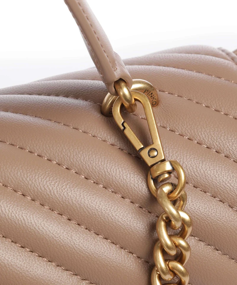 Pinko Love Lady Puff Big Handtasche biscotto zenzero