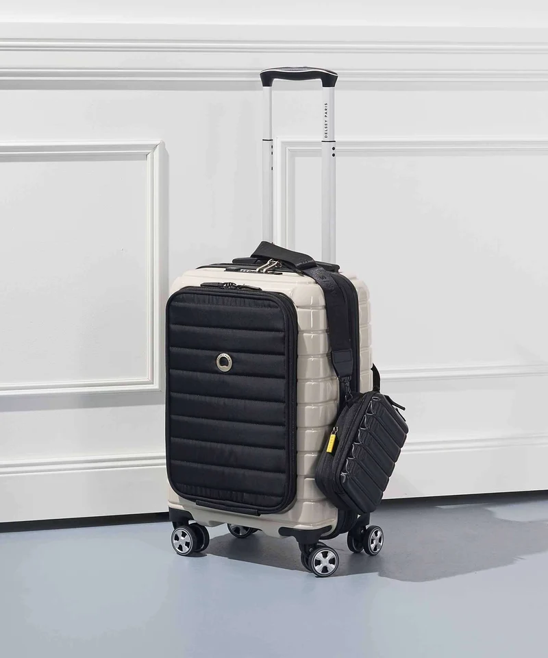 Delsey Paris Shadow 5.0 4-Rollen Trolley elfenbein