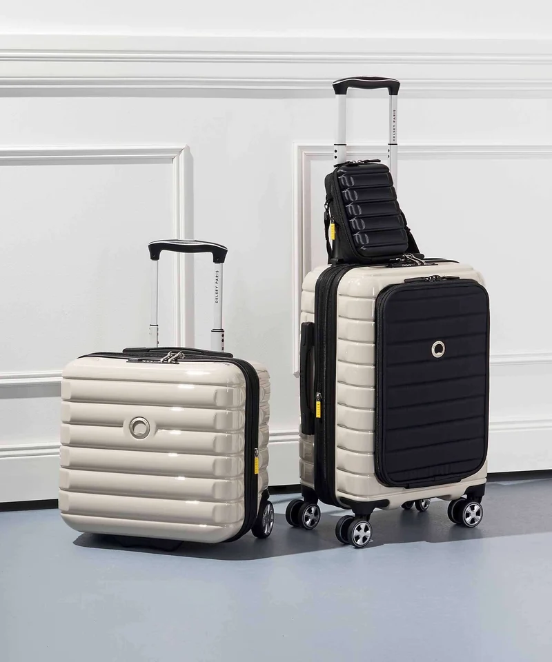 Delsey Paris Shadow 5.0 4-Rollen Trolley elfenbein
