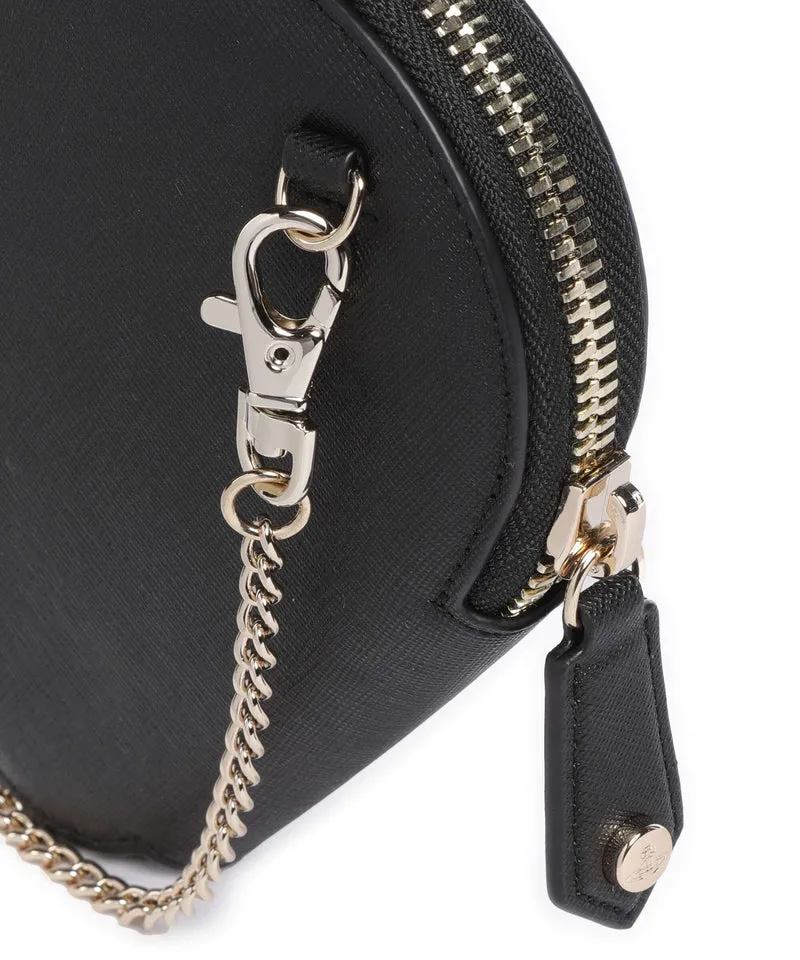 Vivienne Westwood Saffiano Heart Umhängetasche black
