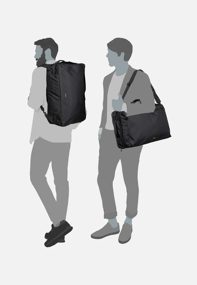 Go 3-Way Bag L Black - Rucksack