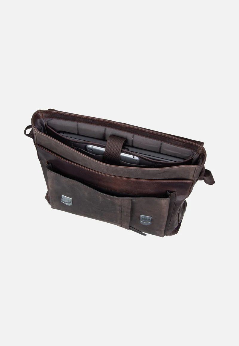 Brick Lane Jeremy LHF Dark Brown - Messenger Bag