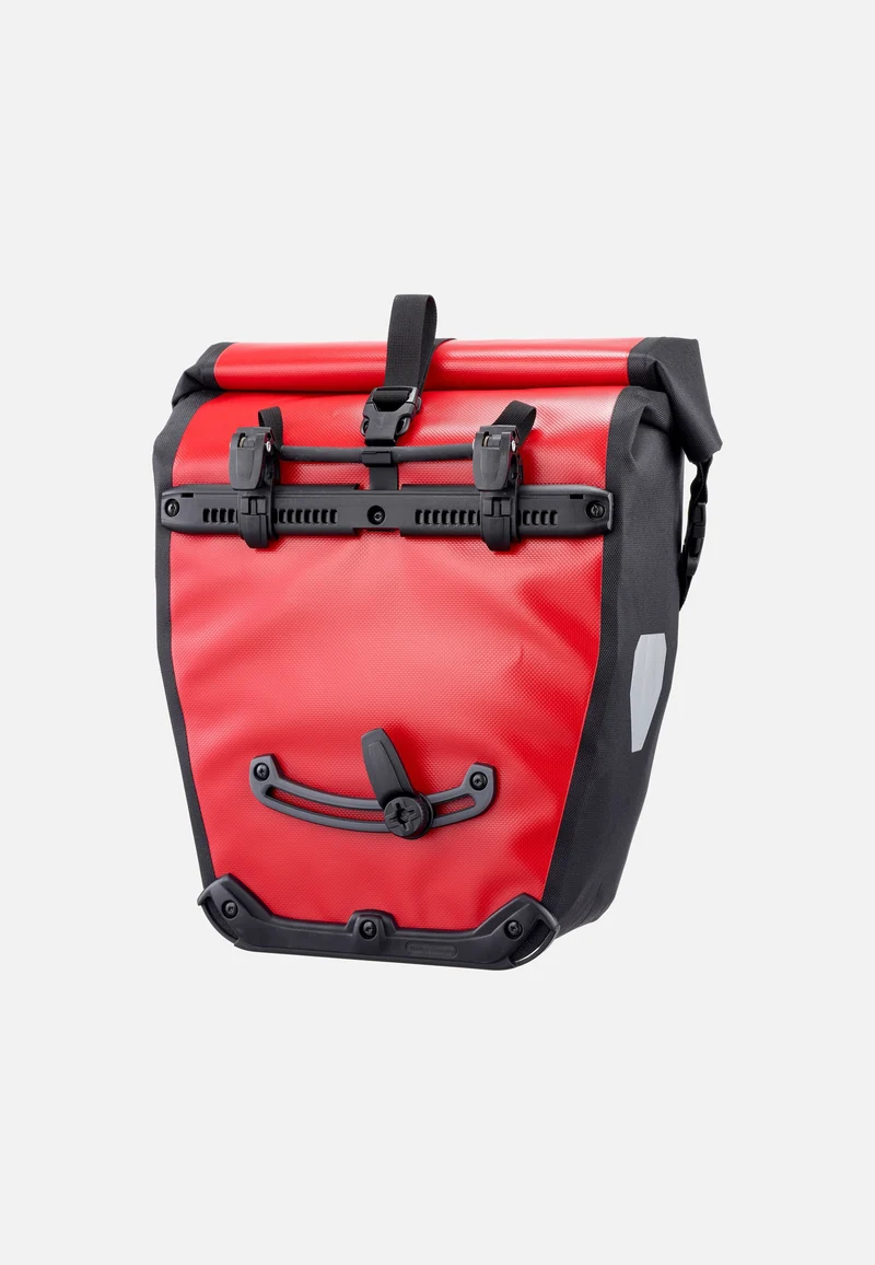 Back-Roller Rot Schwarz - Fahrradtasche
