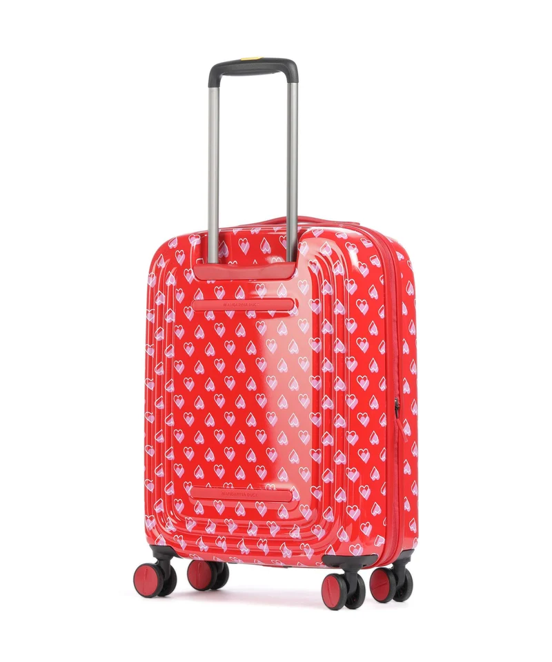 Mandarina Duck Logoduck+ Printed 4-Rollen Trolley gimme love