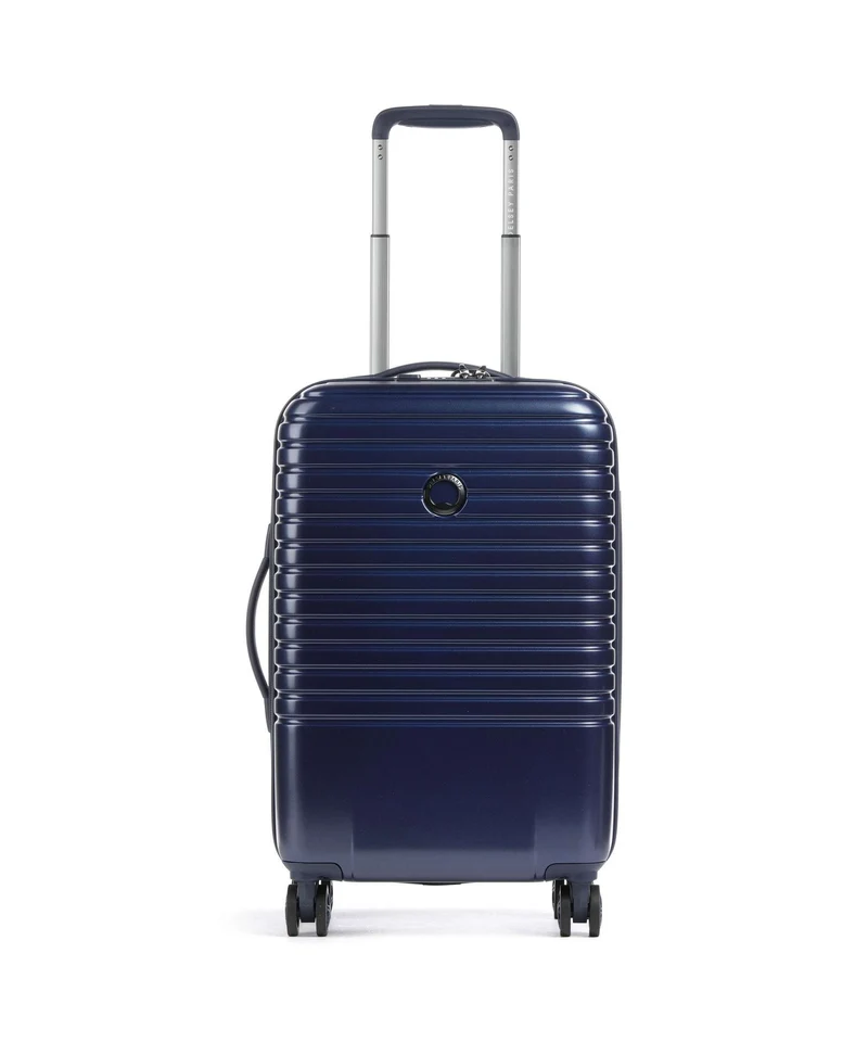 Delsey Paris Caumartin Plus 4-Rollen Trolley stahlblau