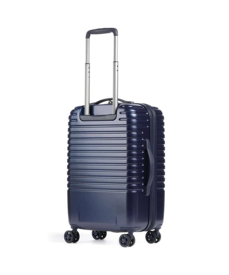 Delsey Paris Caumartin Plus 4-Rollen Trolley stahlblau