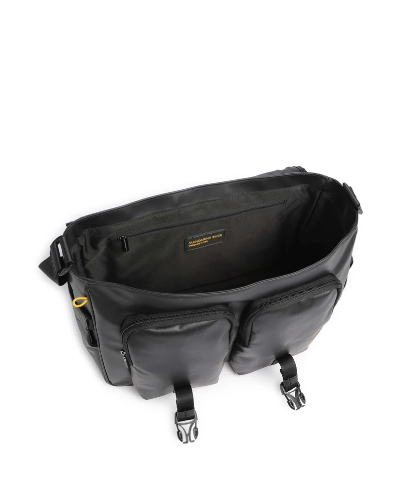 Mandarina Duck Coated Kuriertasche black