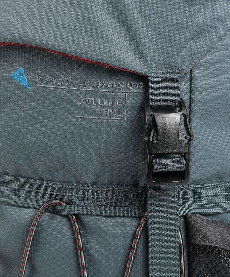 Klättermusen Delling 30 Wanderrucksack thistle blue
