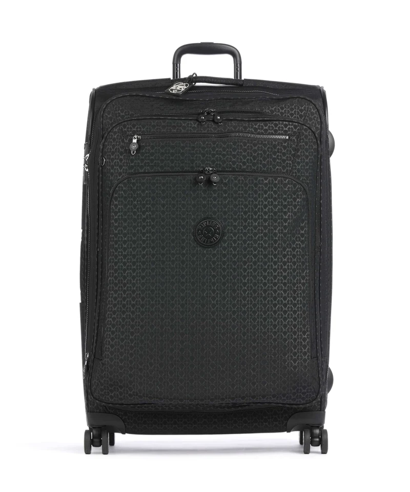 Kipling Basic New Youri L 4-Rollen Trolley signature embossed