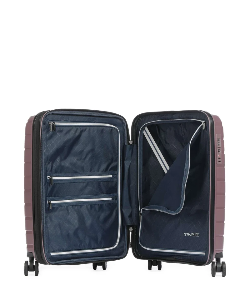 Travelite Air Base 4-Rollen Trolley flieder