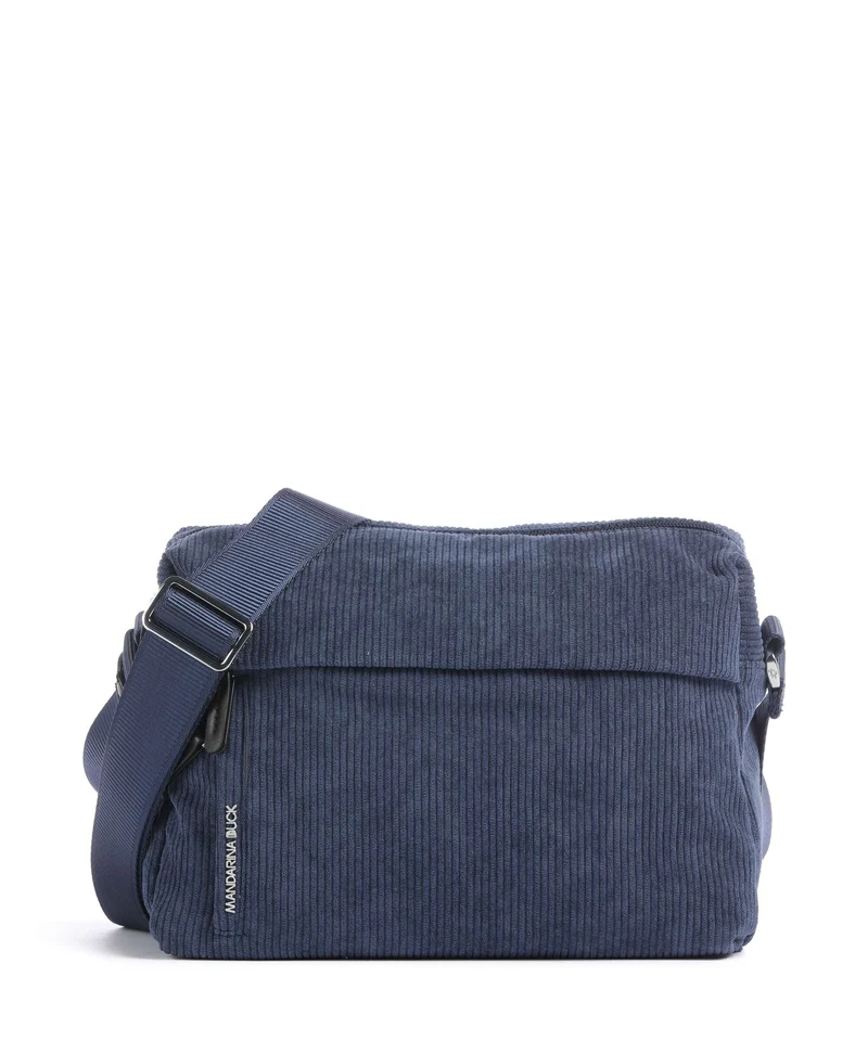 Mandarina Duck Hunter Velvet Umhängetasche blue wing