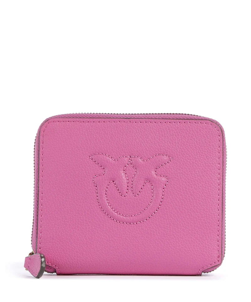 Pinko Taylor Geldbörse rosa flogo/antique gold