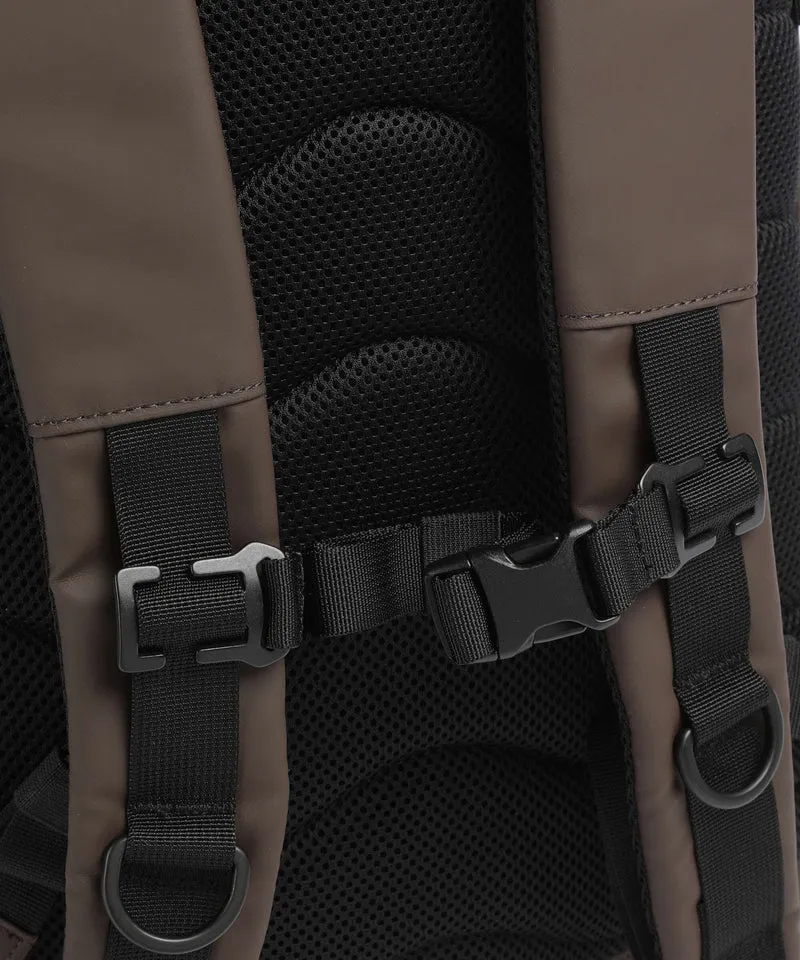 Sandqvist Stream L Rolltop Rucksack brown