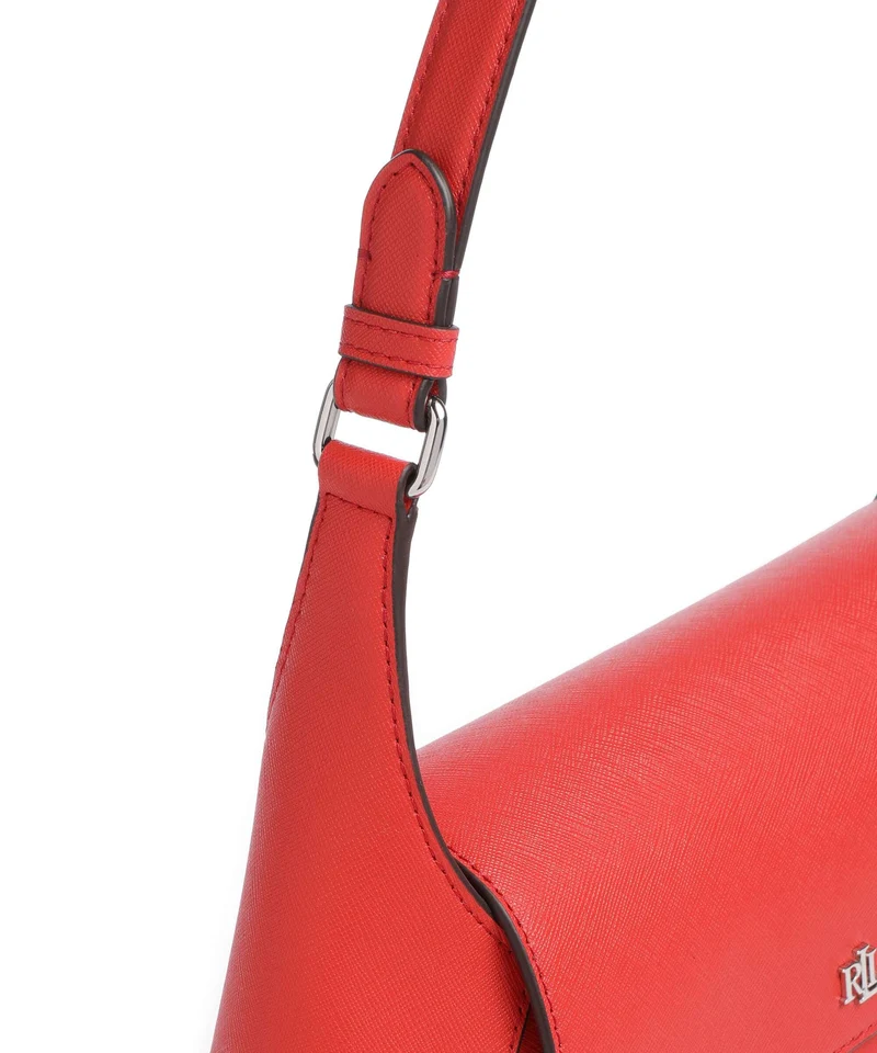 Lauren Ralph Lauren Schylar Medium Schultertasche bright vermillion