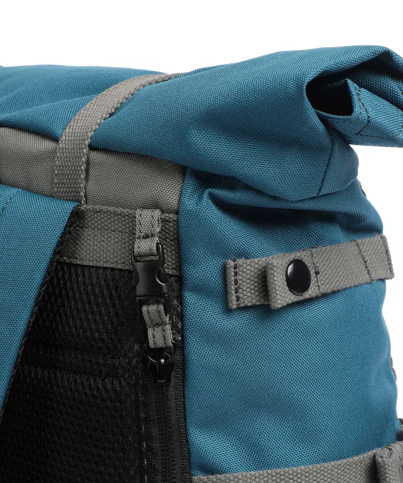 Doughnut Paratrooper Rolltop Rucksack grey/teal
