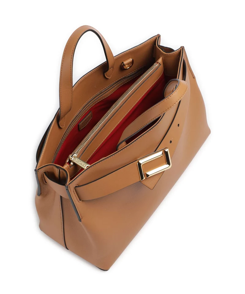 Lancel Angèle M Handtasche camel