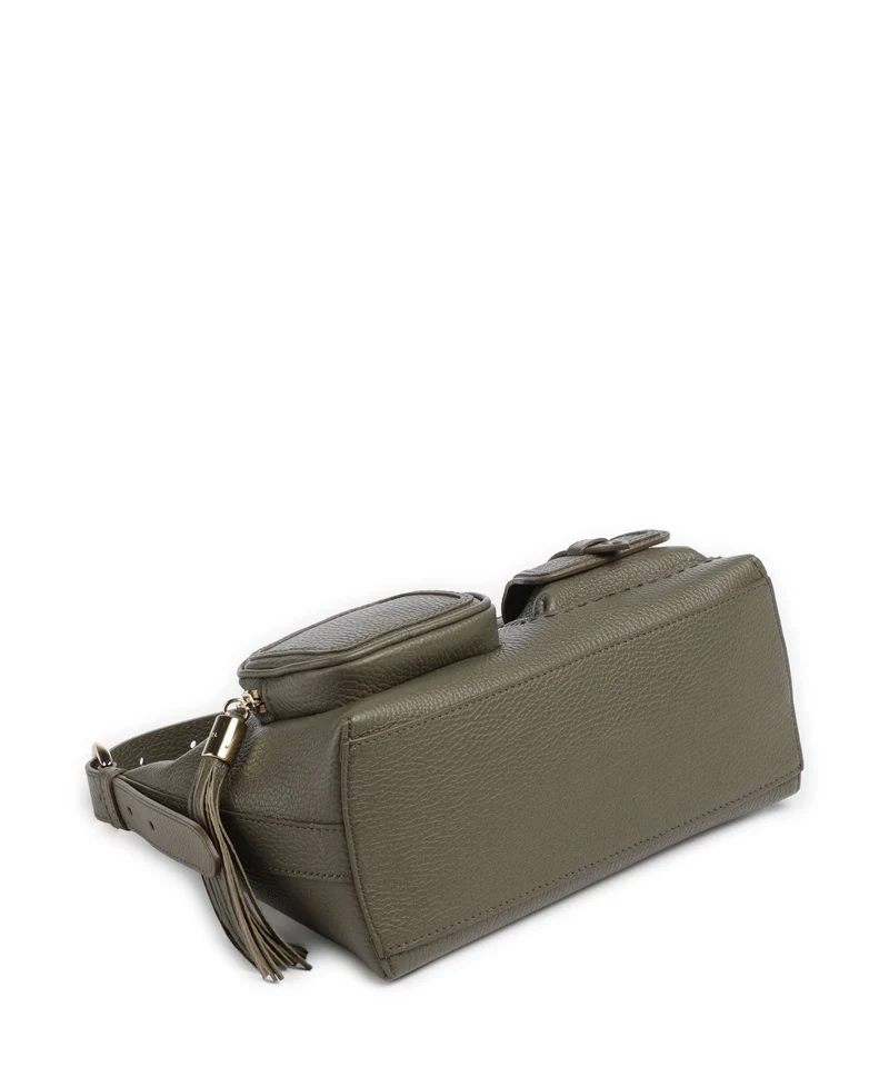 Lancel Premier Flirt S Umhängetasche dark khaki