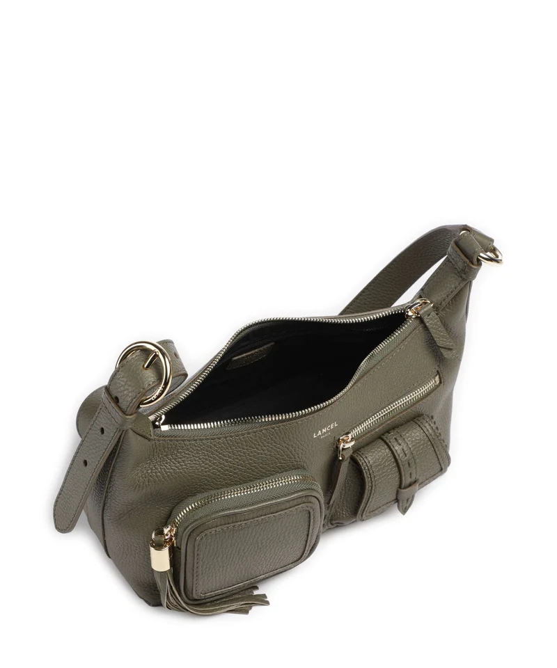 Lancel Premier Flirt S Umhängetasche dark khaki