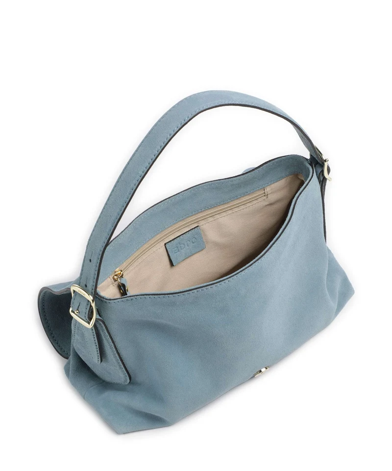 Abro Suede Carina Schultertasche sapphire