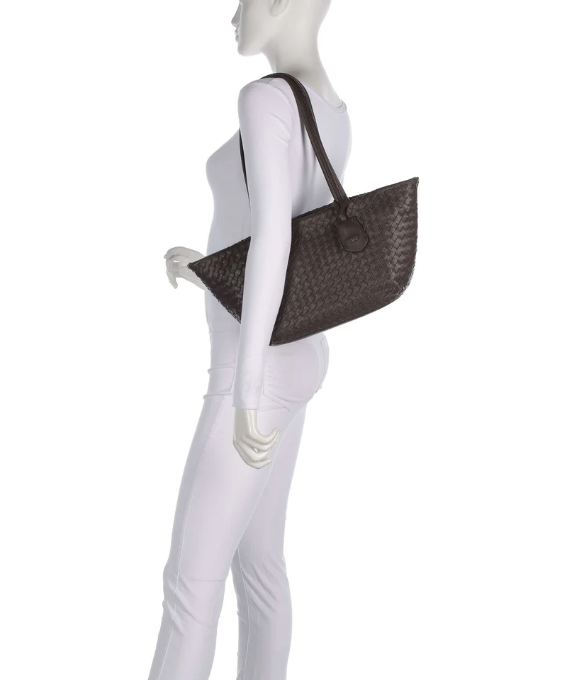 Abro Piuma Alba Schultertasche wood