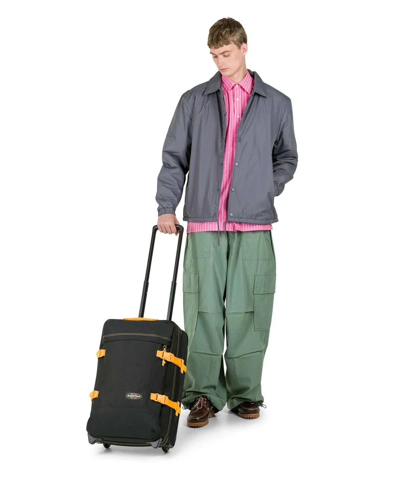 Eastpak Tranverz S Rollenreisetasche kontrast mango