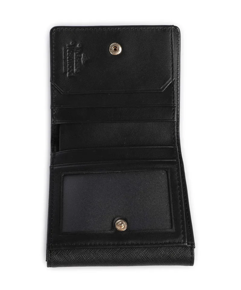 Vivienne Westwood Saffiano Small Geldbörse black