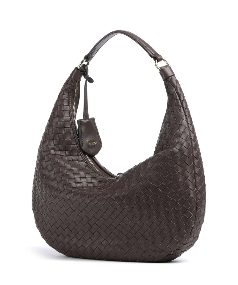 Abro Piuma Nana Small Beuteltasche wood